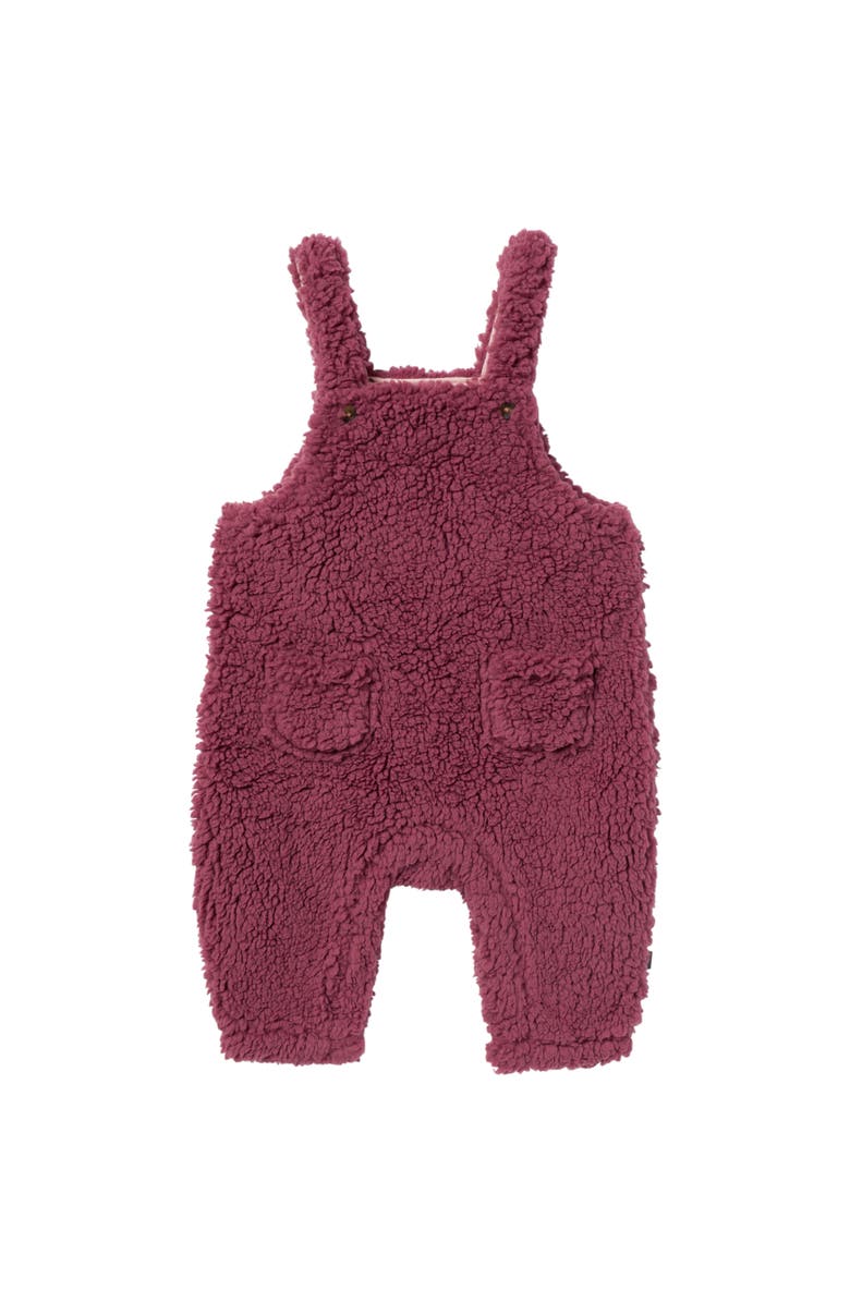 Modern Moments<sup>™</sup> by Gerber Microplush Overall & Shirt Set, Alternate, color, Dark Rose