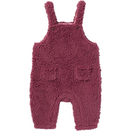 Modern Moments™ By Gerber Microplush Overall & Shirt Set In Dark Rose