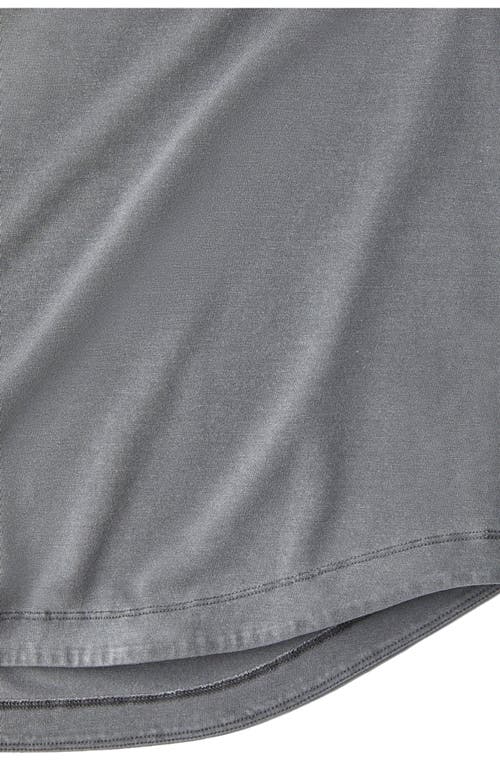 Fabletics The 24-7 Tee Curved Hem In Gold