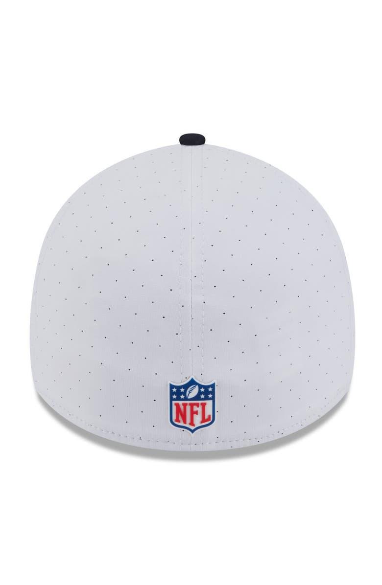 New Era Men's New Era White/Navy Houston Texans 2025 NFL Training Camp 39THIRTY Flex Hat, Alternate, color, White