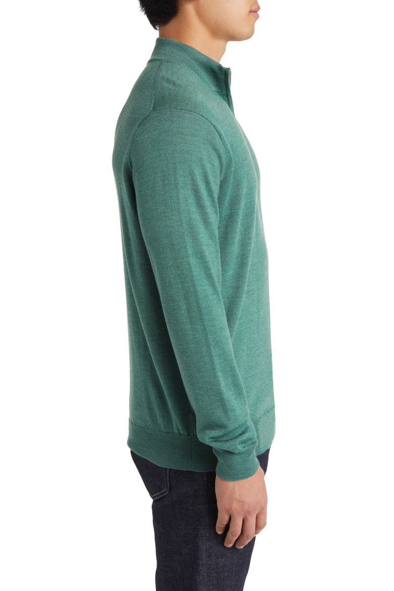 Autumn Crest Quarter Zip Sweater, Alternate, color, SAFARI