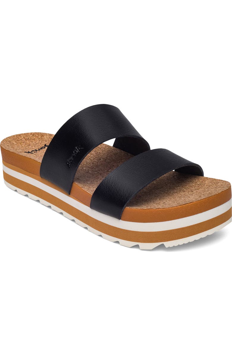Sanuk Alt-Itude Platform Sandal, Main, color,