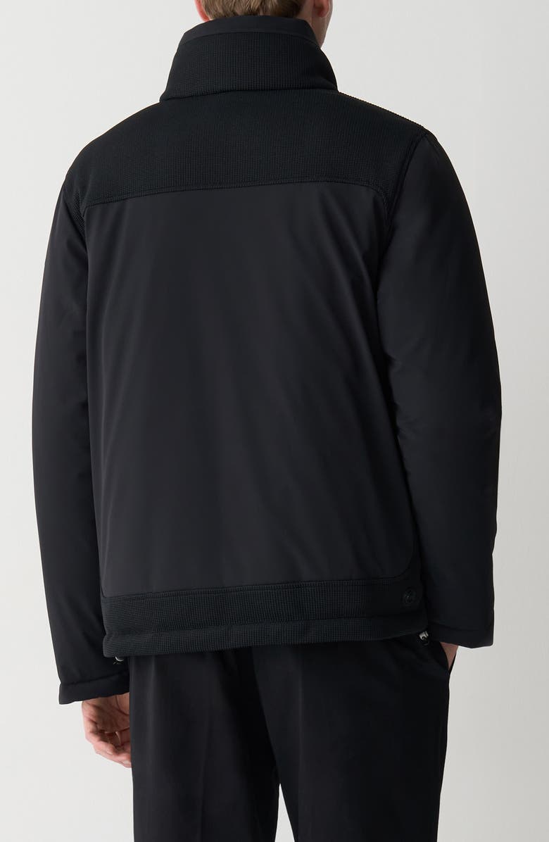 COLMAR Mixed Media Waterproof Down Jacket, Alternate, color, Black-Vulcan