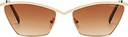 Fifth & Ninth Devon 57mm Polarized Cat-Eye Sunglasses