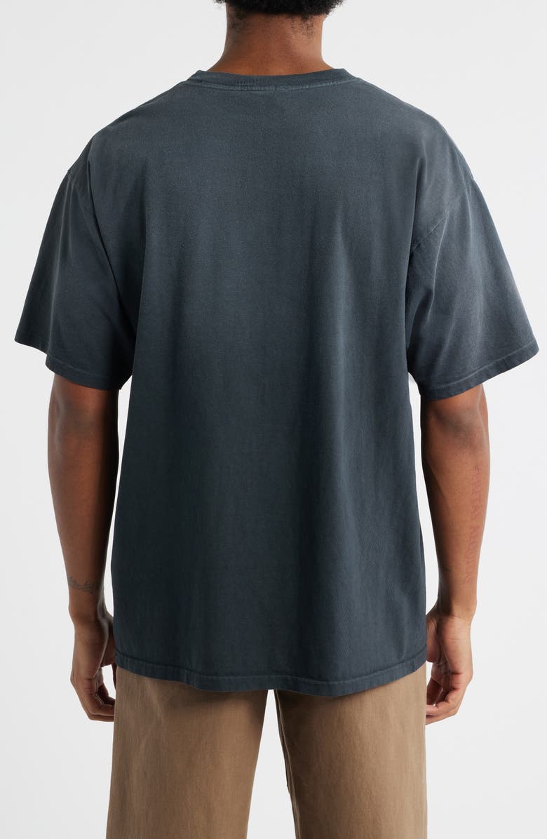 MARKET SMILEY<sup>®</sup> Smile Anyways Cotton Graphic T-Shirt, Alternate, color, Pirate-Black