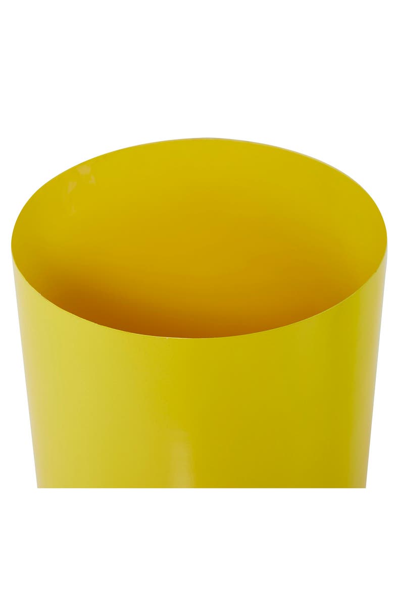 Yellow Metal Planter - Set of 2, Alternate, color, YELLOW