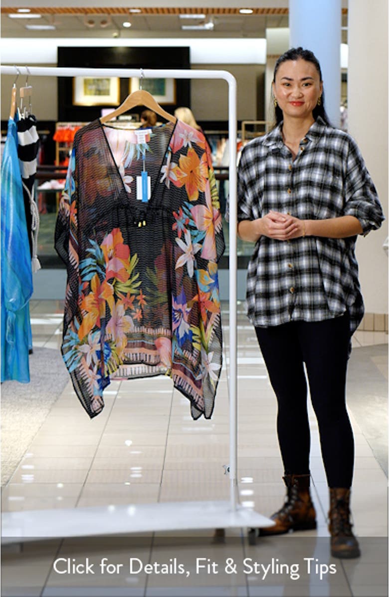 Sweet Escape Chiffon Cover-Up Caftan, sales video thumbnail