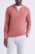 johnnie-O Bixler Hooded Quarter Zip Pullover