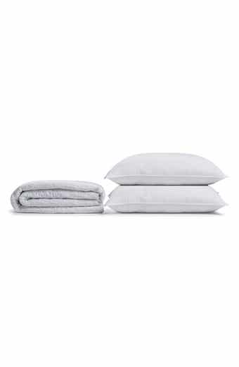 2-Pack King Sized Pillows & Mattress Pad Bundle