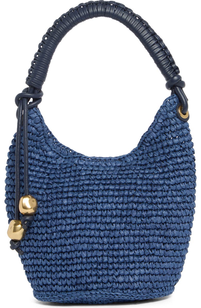 Madewell The Camren Mini Bag, Main, color, Washed Denim Multi