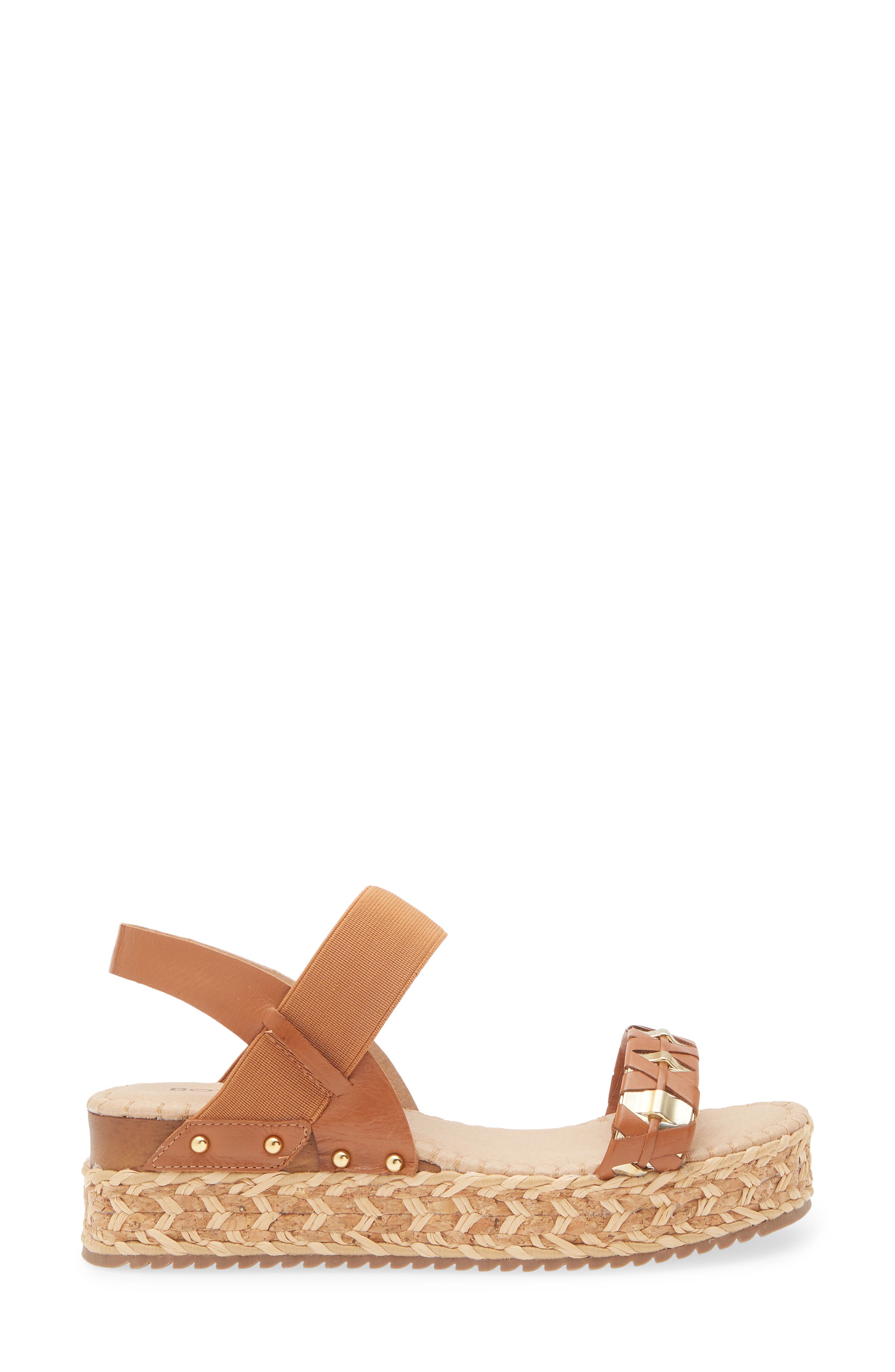 Noronha Slingback Platform Wedge Sandal, Alternate, color, CARAMELO