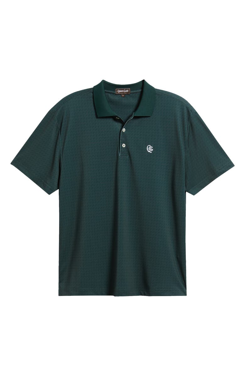 Quiet Golf Monogram Crater Golf Polo, Alternate, color, 