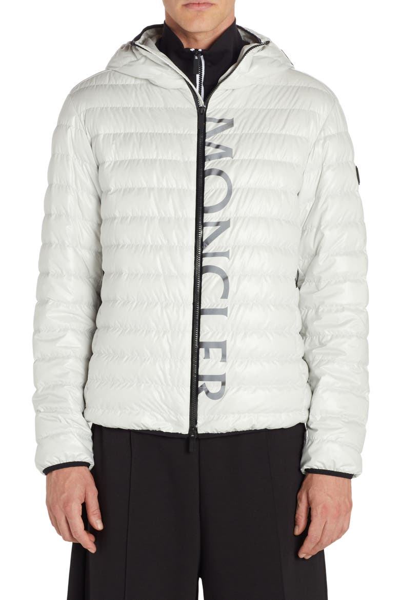 Lauzet Recycled Micro Ripstop Down Jacket, Main, color, ICE