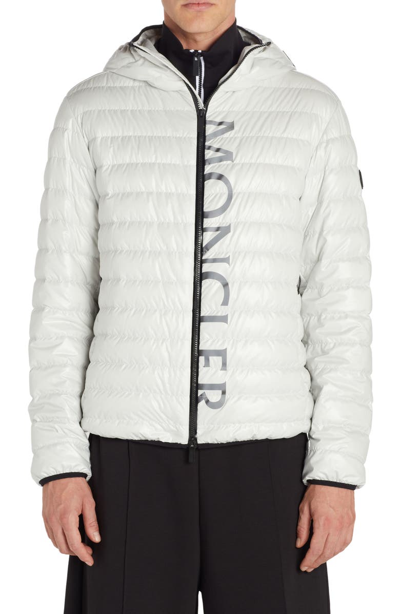 Moncler Lauzet Recycled Micro Ripstop Down Jacket, Main, color, 
