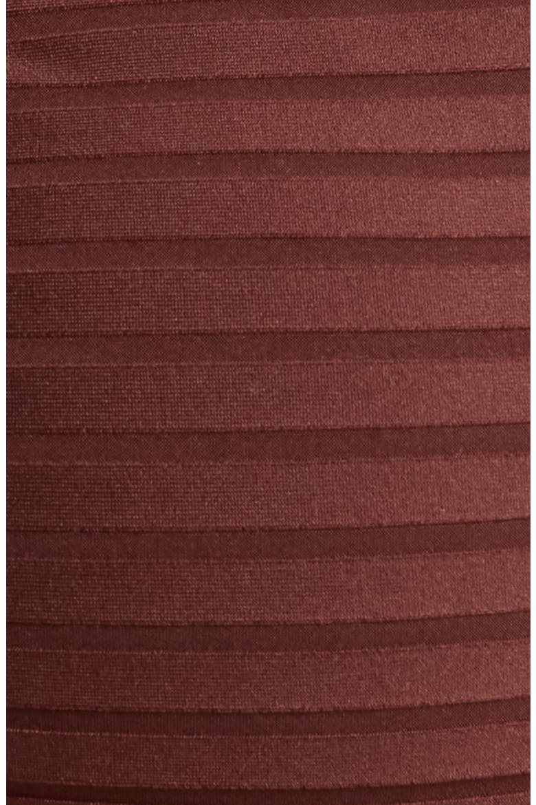 Bandeau Rib Bikini Top, Alternate, color, ESPRESSO