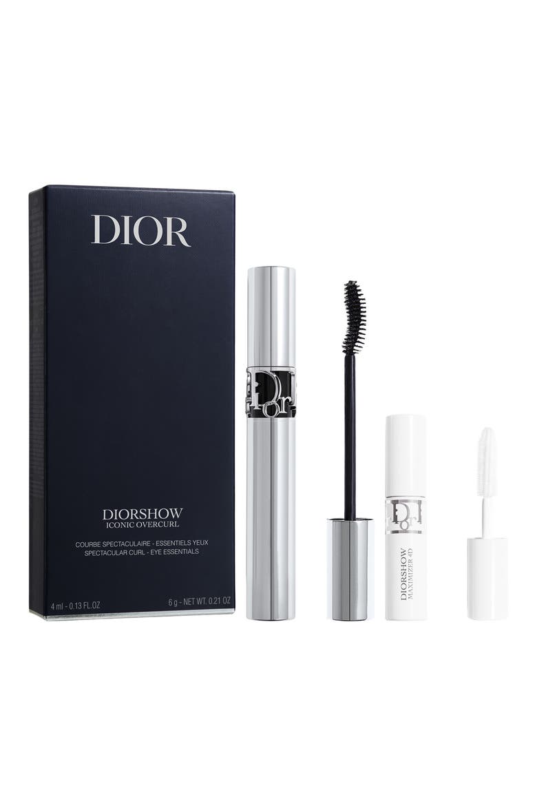 Iconic Diorshow Eye Mascara & Lash Primer Serum Set, Main, color, NO COLOR