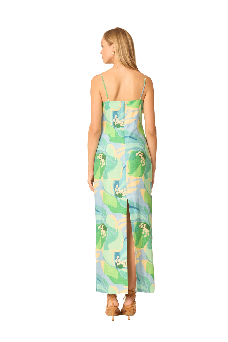 Flyn Dress, Alternate, color, Maldives print