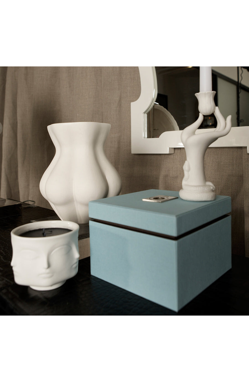 Jonathan Adler Eve Porcelain Candle Holder In White