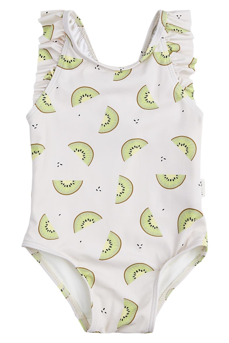 Kiwi One-Piece Swimsuit, Main, color, CREAM