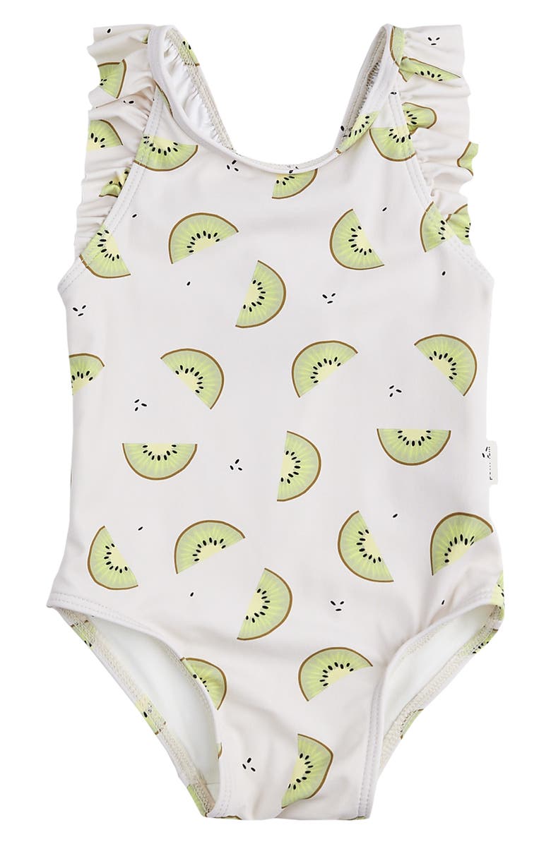 Petit Lem Kiwi One-Piece Swimsuit, Main, color,