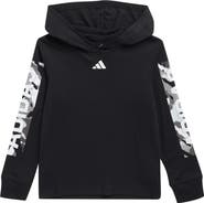 adidas Kids' Graphic Hooded T-Shirt