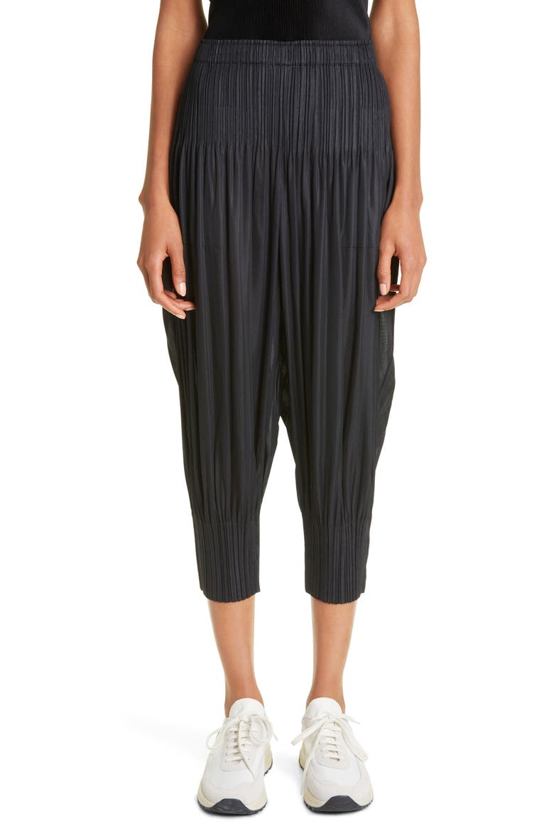 Pleats Please Issey Miyake Fluffy Basics Pants (Women) | Nordstrom