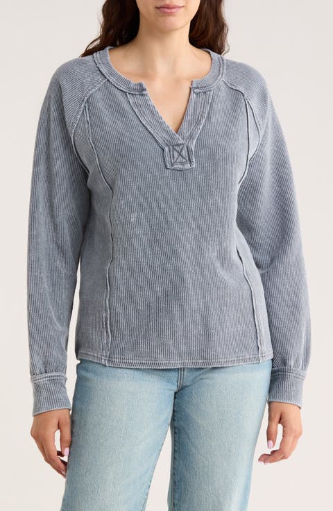 Long Sleeve Knit Top