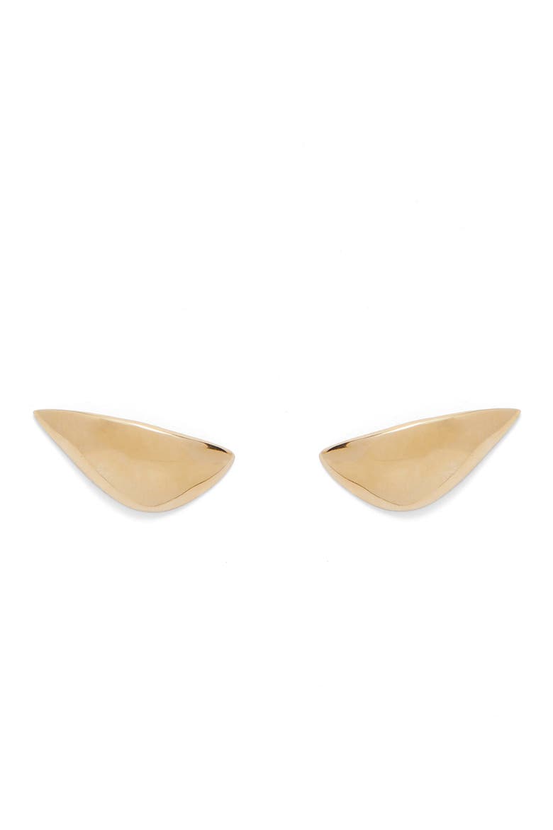 Lobe Earrings, Main, color, GOLD