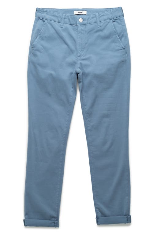 Mavi Jeans Kathleen High Waist Slim Chinos In Riviera Casual Twill