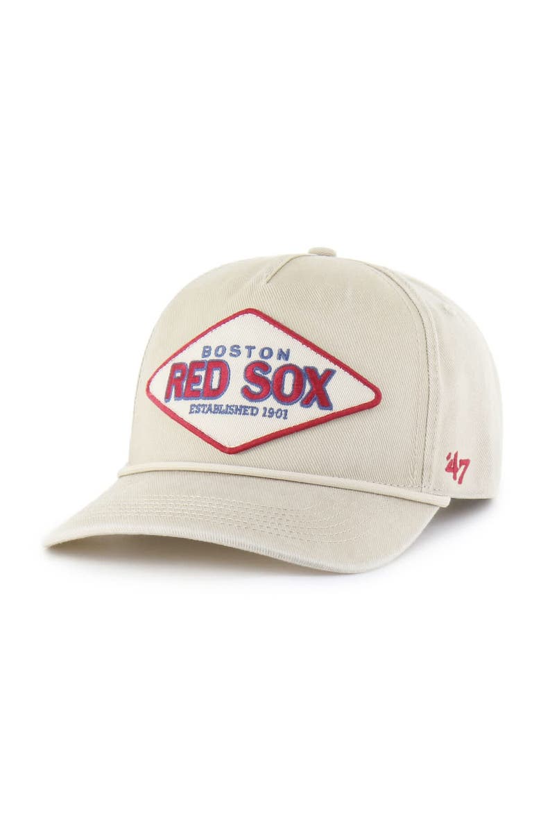 '47 Men's '47 Khaki Boston Red Sox Cairn Hitch Adjustable Hat, Alternate, color, Khaki