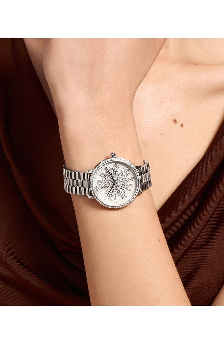 Olivia Burton Ice Burst Bracelet Watch, 35mm, Alternate, color,