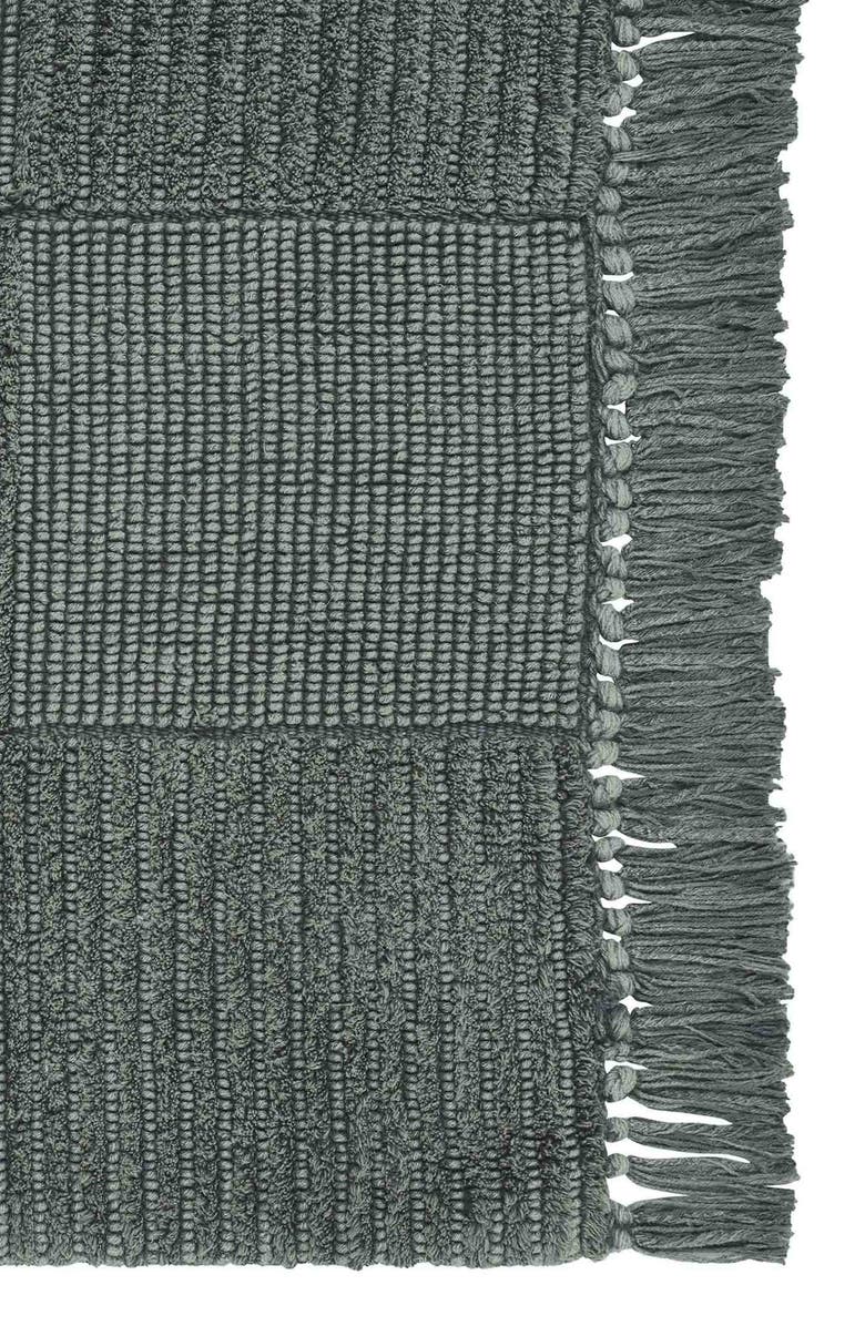 VCNY HOME Stonewashed Cotton Bath Rug, Alternate, color, Black