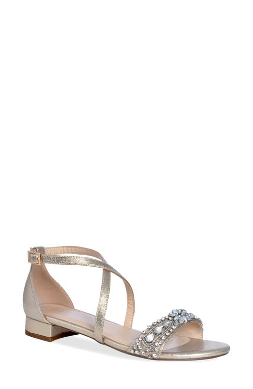 Paradox London Pink Elyse Sandal in Champagne