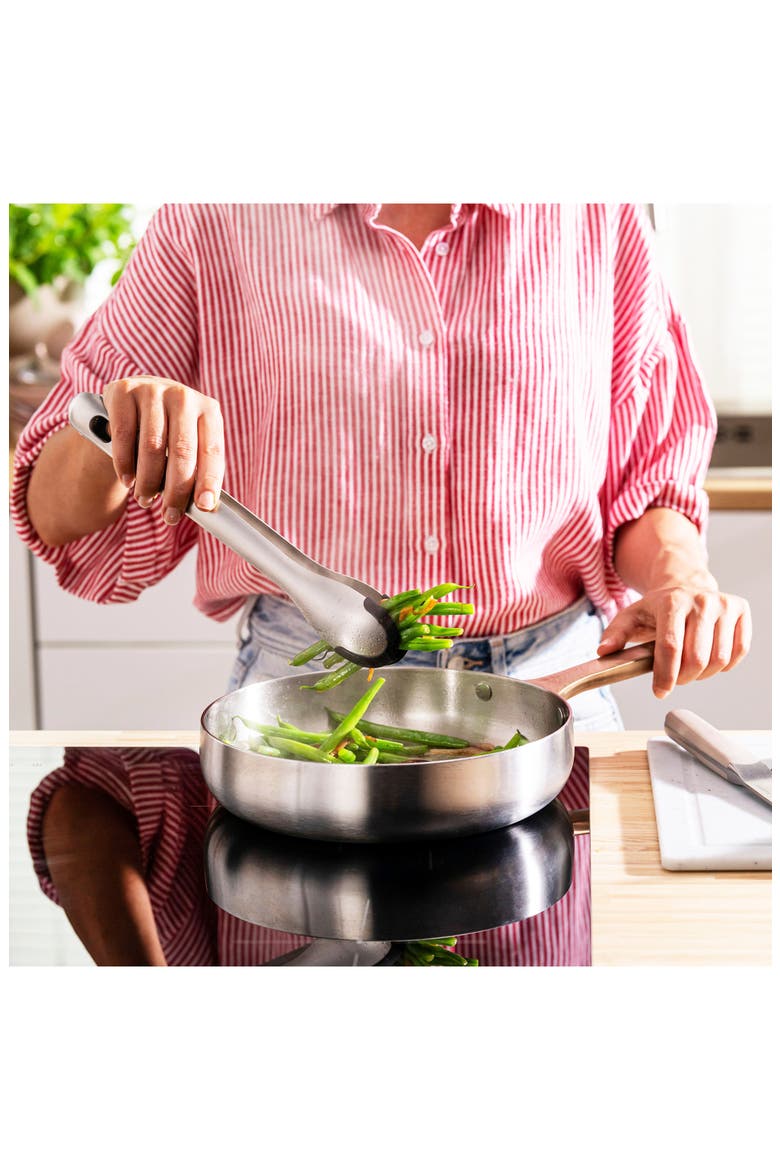 Belly Tri-Ply Stainless Steel 5-Piece Cookware Set, Alternate, color, WARM BLUSH