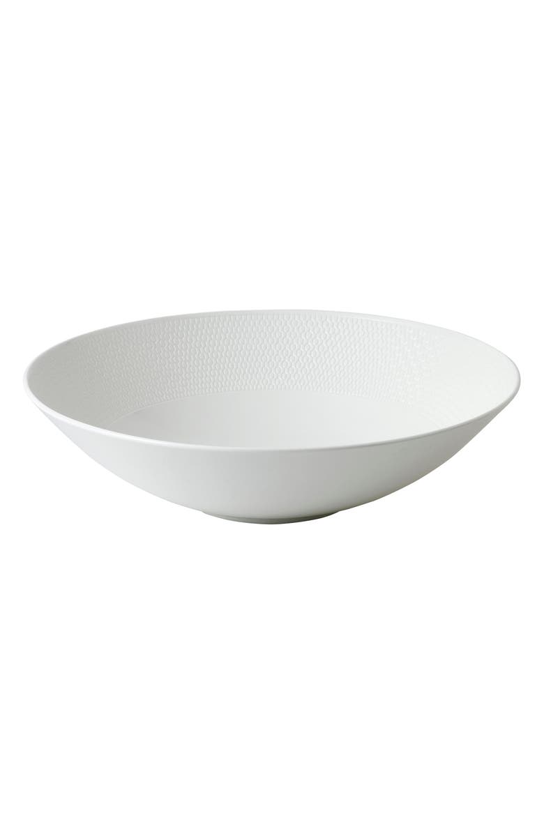 Wedgwood Gio Bone China Serving Bowl, Alternate, color, White
