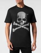 PHILIPP PLEIN T-Shirt Round Neck Ss Skull&Amp;Bones Men