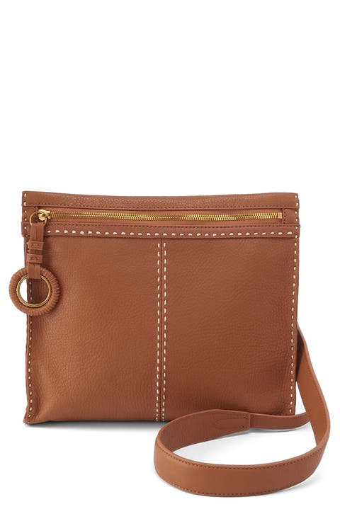 Medium Austin Leather Crossbody Bag
