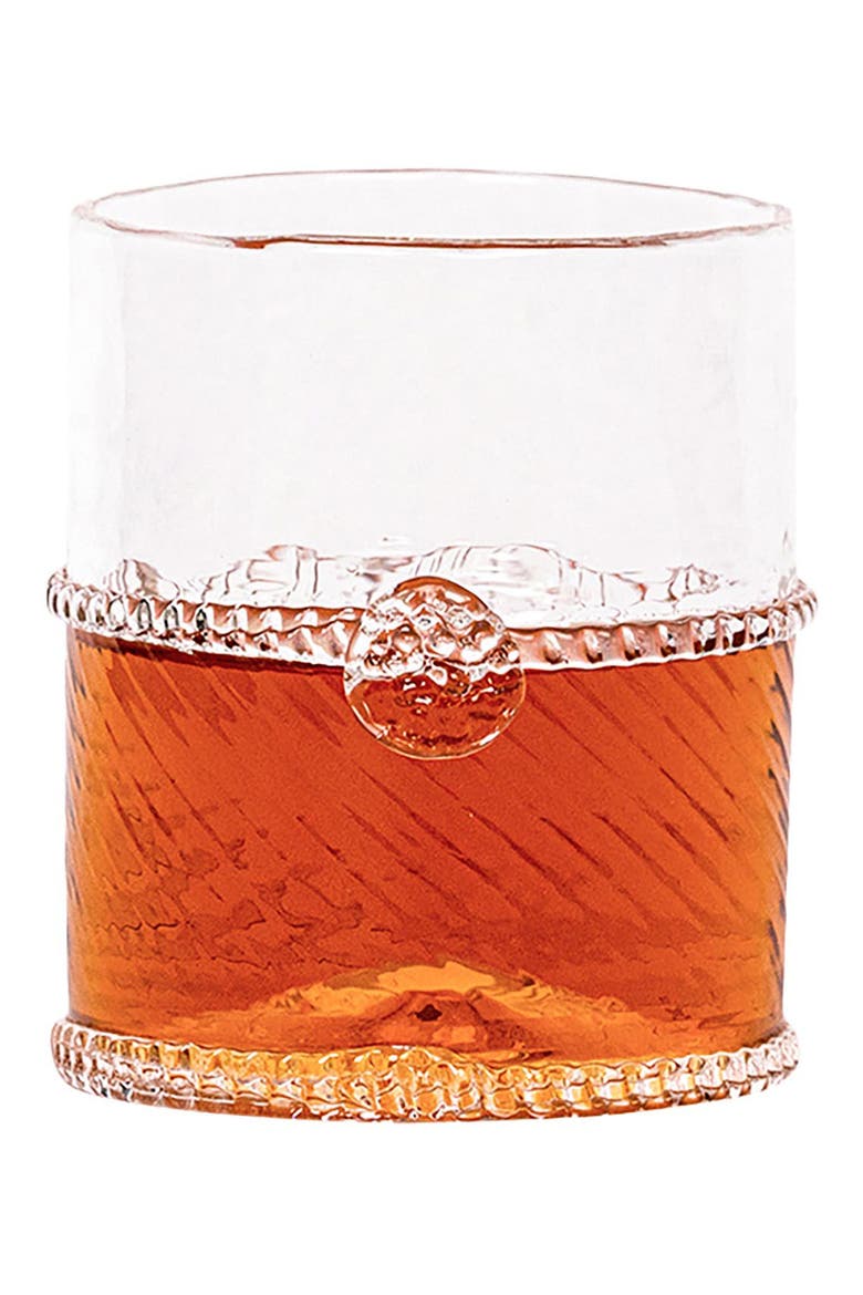 Graham Double Old Fashion Glass, Alternate, color, CLEAR