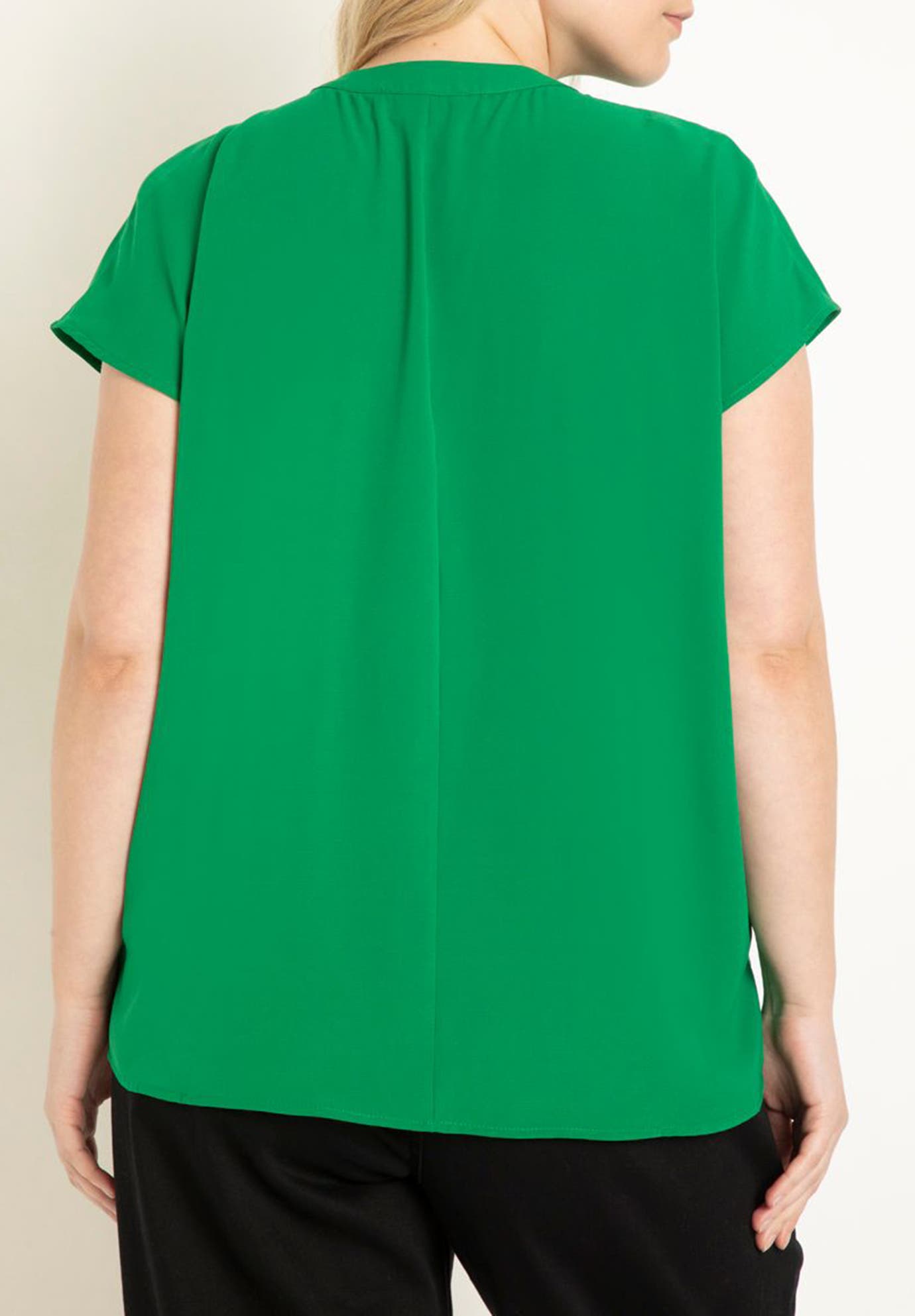 Notch Collar Blouse - image 2