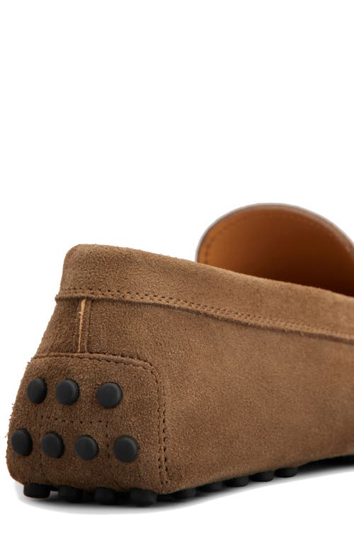 Tod's Men's Mocassino Gommino Slip On Loafers In Noce Chiaro