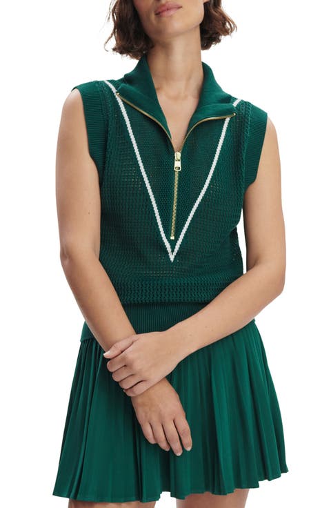 Allena Half-Zip Sweater Vest