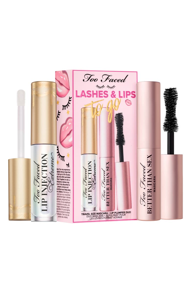 Too Faced Lashes & Lips To Go USD $32 Value, Main, color,