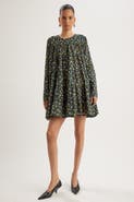 Merlette Soliman Floral Print Dress