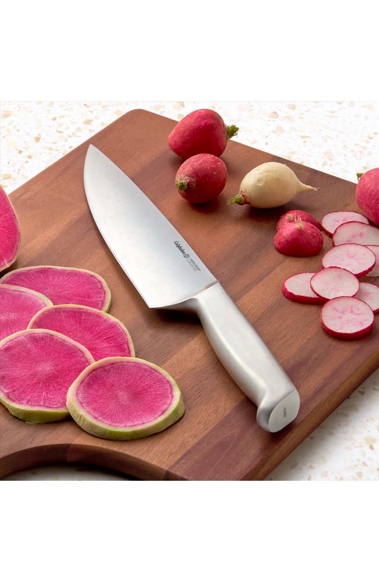 CALPHALON Premier SharpIN Edgetech<sup
™</sup
15-Piece Stainless Steel Knife Block Set, Alternate, color, Stainless Steel