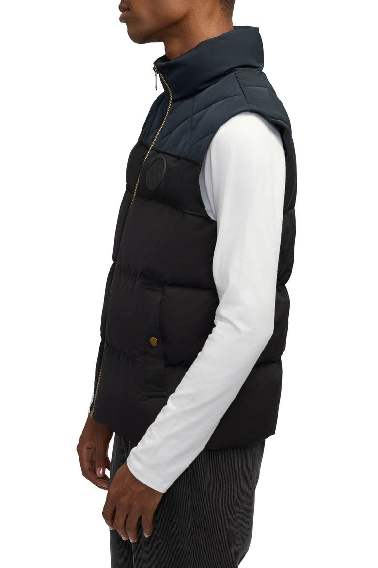 Ovela Puffer Vest, Alternate, color, BLACK