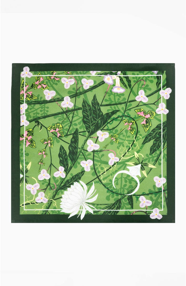 Bond & Grace Garden Reverie Cocktail Napkins, Alternate, color, Green