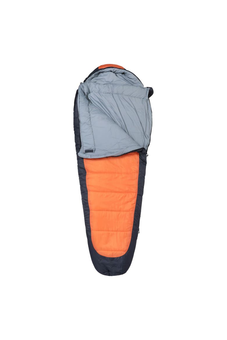 Left Zip Microlite 1400 Winter Mummy Sleeping Bag, Alternate, color, Fiery Coral