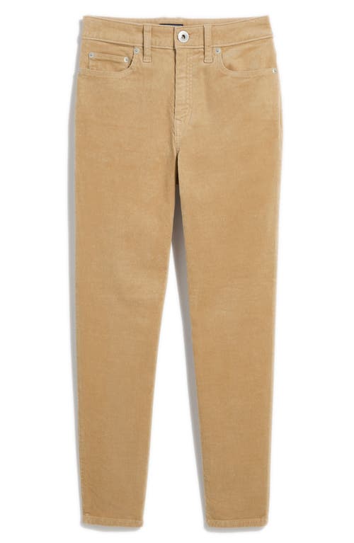 Vineyard Vines Corduroy Ankle Straight Leg Pants In Brown