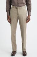 Berle Wool & Cashmere Flannel Dress Pants