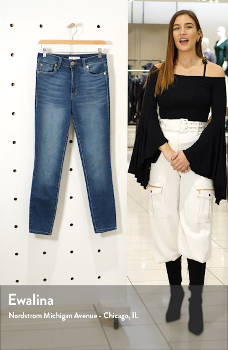 Ellie High Waist Skinny Jeans, sales video thumbnail